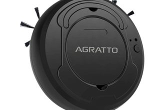 Agratto Aspirador de po robo Praticci USB 3W preto bivolt -AAR01L-04, Modelo: 13927