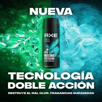 AXE Antitranspirante Aerosol Apollo Proteção + Perfume Vetiver E Mandarina 150 Ml (89G)
