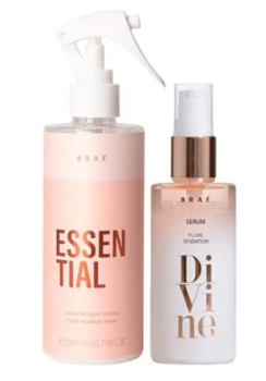 Braé Kit Essential 260ml+ Divine Sérum Plume 60ml