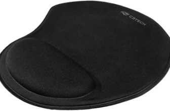 C3Tech Mouse Pad Com Apoio Ergonomico MP-50 com descanso de Pulso
