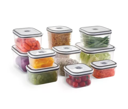 Conjunto 10 Potes Herméticos Com Tampa Easy-open Electrolux