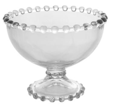 Conjunto 6 Taças de Sobremesa de Cristal Pearl 11cm x 9cm – Wolff