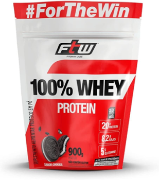 Fitoway FTW 100% WHEY REFIL 900g – SABOR COOCKIES, Multicolorido