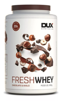 Fresh Whey Chocolate E Avelã – Pote 900g Sabor Chocolate belga e Avelã