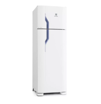 Geladeira Electrolux DC35 branca com freezer 260L 220V