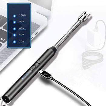 Isqueiro Acendedor Elétrico USB Recarregvel Cozinha Fogão Gas ( cores sortidas )