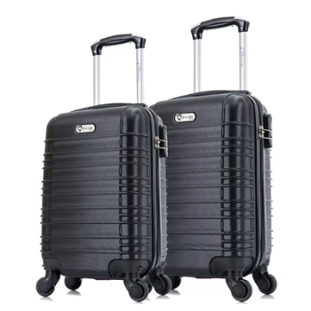 Kit 2 malas de viagem de bordo PP e P Detroit Swiss Move