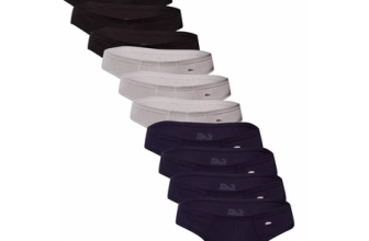 Kit Com 10 Cuecas Slip Algodão Zorba