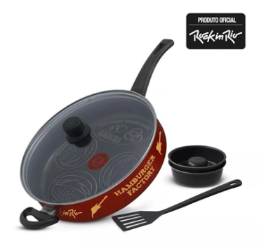 Kit Hamburguer Factory Rochedo Rock In Rio