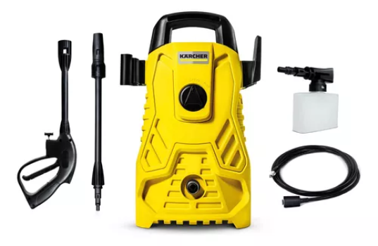Lavadora De Alta Pressão Kärcher Compacta 1500psi 1400w Cor Amarelo