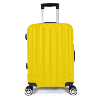 Mala de Bordo ABS 4 Rodas Adventure Fortt Amarela – MAB01-AM