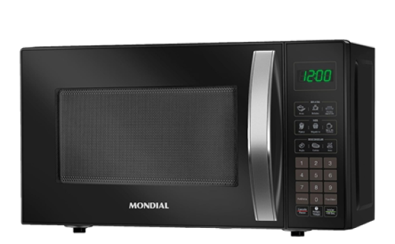 Micro-Ondas, Mondial, Preto, 1200W, 110V – MO-01-21-B
