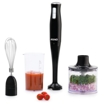 Mixer Turbomix Pro 3 Em 1 Arno Preto 110v