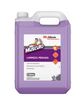 Mr. Músculo Limpador Limpeza Pesada Líquido Lavanda 5 litros