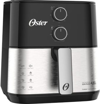 Fritadeira Sem Óleo Oster 127V – OFRT520, PRETO