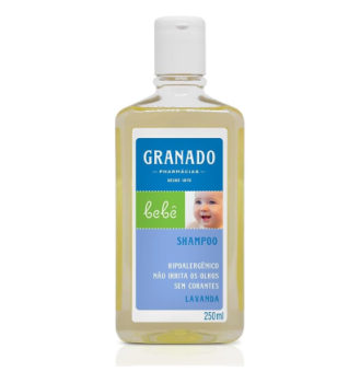 Shampoo Bebê Lavanda, Granado, Lilás, 250ml