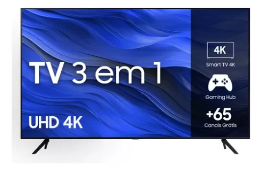 Smart Tv 55” Polegadas Uhd 4k 55cu7700 Samsung Bivolt