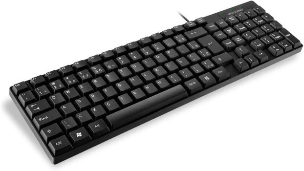 Teclado Multilaser Slim Preto Laser Usb – TC193