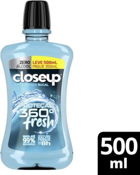 Close Up Antisséptico Bucal Ice Sem Álcool 500 Ml
