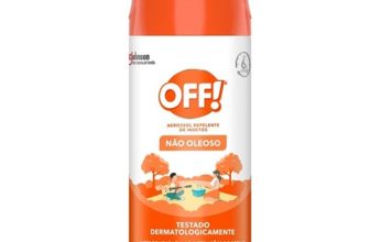 OFF Family, Aerossol Repelente de Mosquitos e Insetos, Nova embalagem, Até 6h de proteção, Não Oleoso, Testado dermatologicamente, 165ml