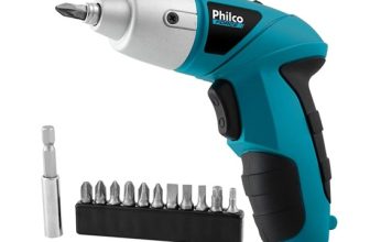 Parafusadeira Philco PPF01 W 4.8V Preto/Azul