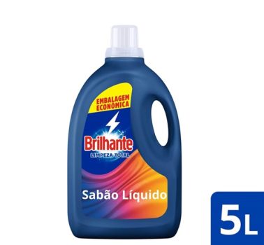 Brilhante Limpeza Total – Sabão Liquido, 5L