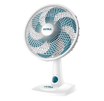 Ventilador de mesa 30cm, Ultra, 110V, Branco/Azul – V-30-6P