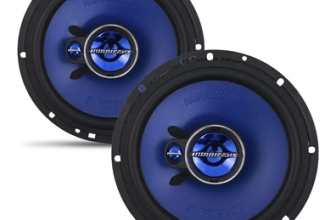 Alto Falante 6 Polegadas Hurricane 100w Rms Triak 6 Triaxial 4 Ohms Bobina Simples 100W Rms Porta