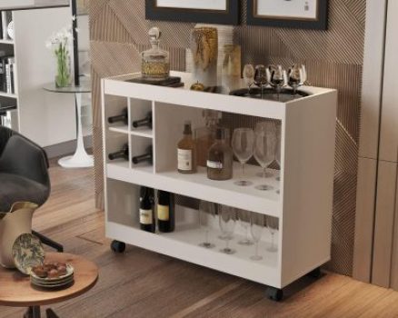 Aparador Bar Luxo JB4050 Perola