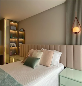 Cabeceira Estofada Para Cama Box Queen Size 1.60