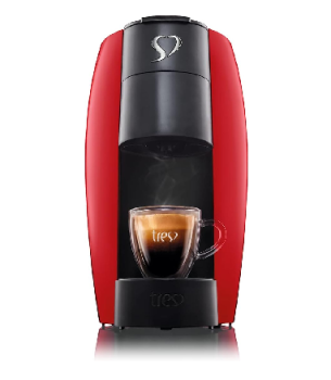 Cafeteira Espresso LOV Vermelha Automática 220V – TRES 3 Corações