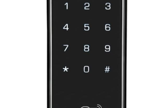 Fechadura Digital de Sobrepor Touch Screen FR 201 Preto Intelbras