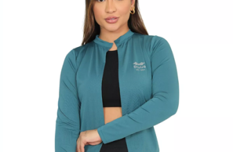 Casaquinho Casaco Blusa Proteção Solar Uv50+ Praia Academia