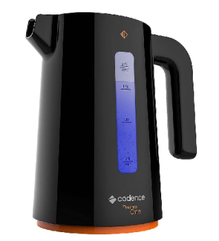 Chaleira Elétrica Cadence Contrast, 110V, Preto, 1,7L, CEL388