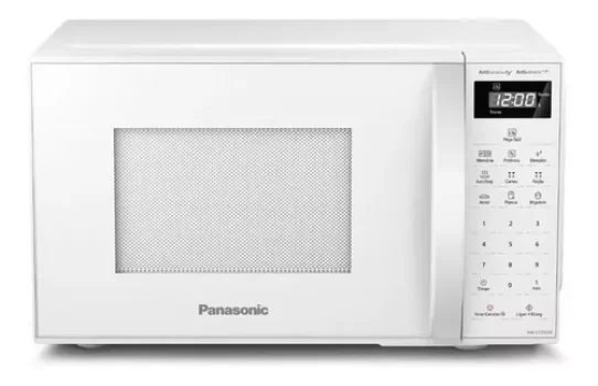 Micro-ondas De Mesa Panasonic 21 Litros Branco – Nn-st25lwru 220V
