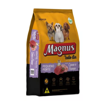 Magnus Todo Dia Adultos Pequeno Porte Carne E Frango 10,1kg