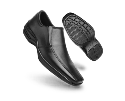 Sapato Confort De Couro Anti Stress Confortável Barato 204