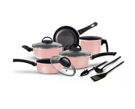 Conjunto De Panelas Antiaderente 8 Peças Teflon Várias Cores