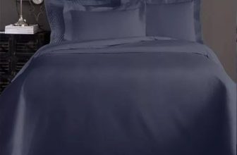 Jogo Lençol Casal Percal 400 Fios 6 Peças Extra Macio Cor Grafite Yank Desenho Do Tecido Liso