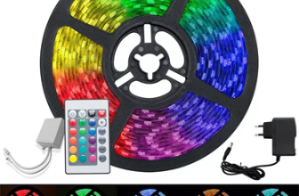 Fita Led Rgb 5050 Rolo 5m 300 Leds Ip65 + Controle + Fonte