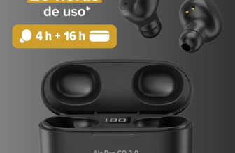 Fone de Ouvido Bluetooth Sem Fio TWS Air Pro GO 2.0 i2GO com Estojo de Carregamento – i2GO PRO
