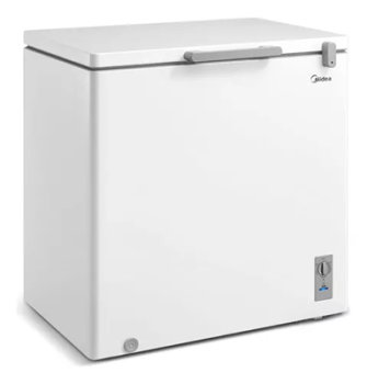 Freezer Horizontal 3 Em 1 Branco 200l Midea