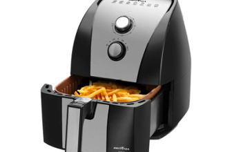 Fritadeira Elétrica sem Óleo/Air Fryer Britânia BFR51 Preta com Timer 5,2L