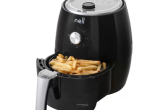 Fritadeira Elétrica sem Óleo/Air Fryer Nell Smart – Preta 2,4L com Timer