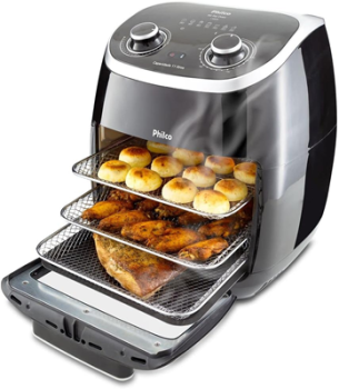 Fritadeira Philco Air Fryer 2 em 1 Oven 11L PFR2000P 220V