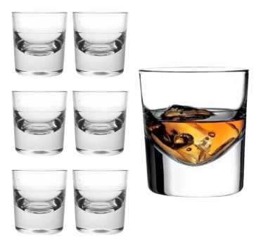 Kit De 6 Copos Para Whisky – Pasabahce Linha Grande – 130ml