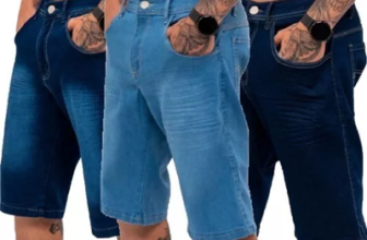 Kit 3 Bermudas Jeans Masculina Lycra