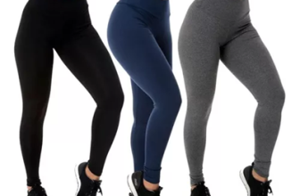 Kit 3 Legging Suplex Feminina Moda Fitness Academia