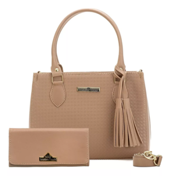 Kit Bolsa Feminina Grande + Carteira Iasmim Prado Lançamento