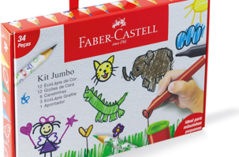 Kit Presenteável Jumbo Faber-Castell 34 Peças EDIÇÃO LIMITADA
